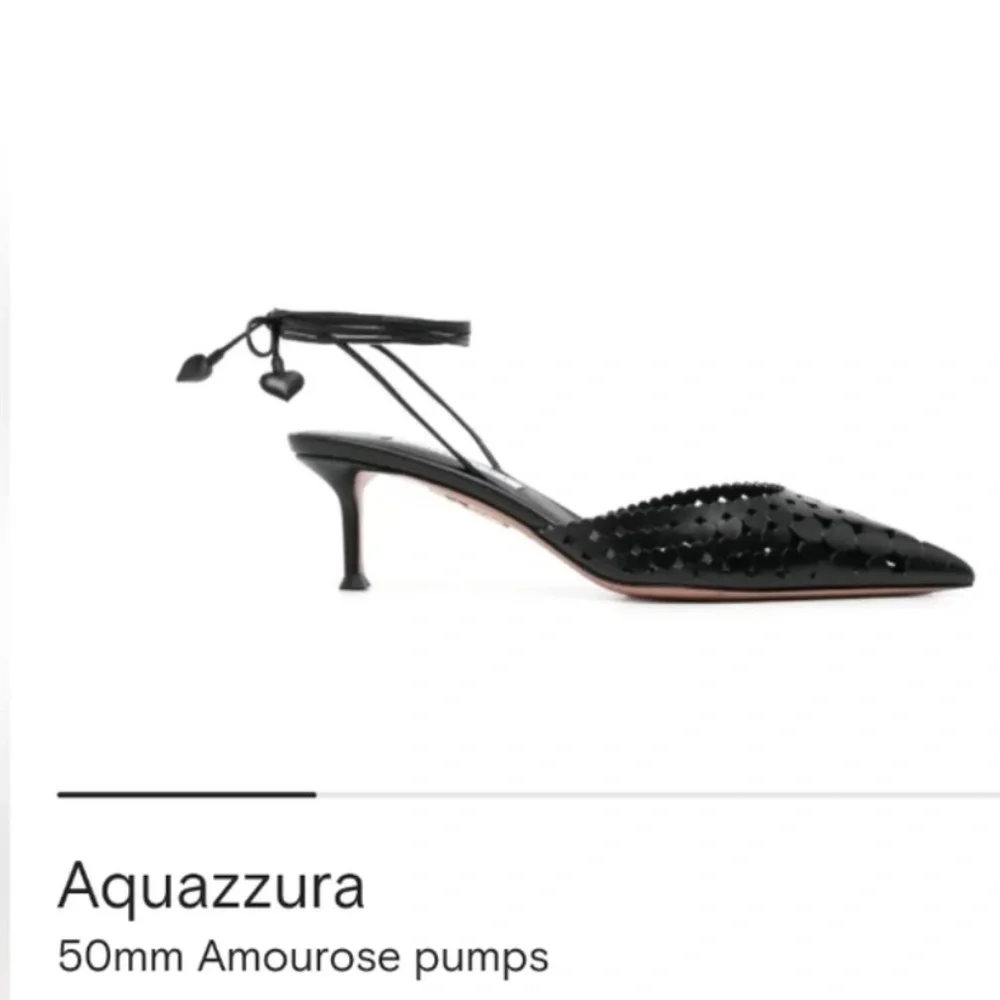 Aquazzura Amourose 50 Pumps, New In Box, Full Inclusion, Dust Bag, $1095MSRP
